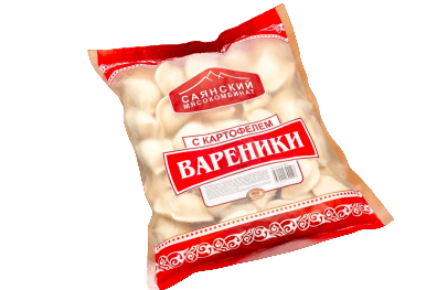 ВАРЕНИКИ С КАРТОФЕЛЕМ 0,9 КГ