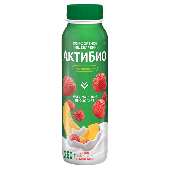 АКТИБИО ЙОГ ПИТ 260 ДЫНЯ-КЛУБНИК-ЗЕМЛЯН 1/9ШТ