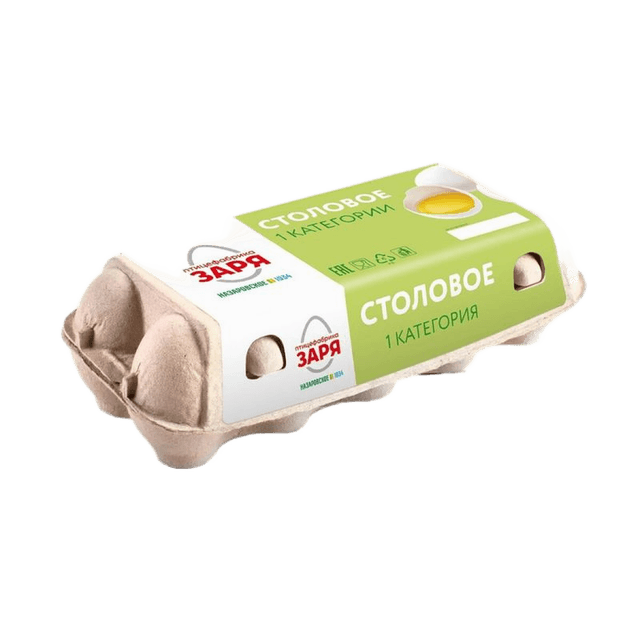 Яйцо 1С куриное пищевое столовое (Заря)