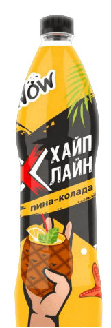 Напиток сильногаз "ХАЙПЛАЙН Пина-колада" 0,42 л 1/12шт