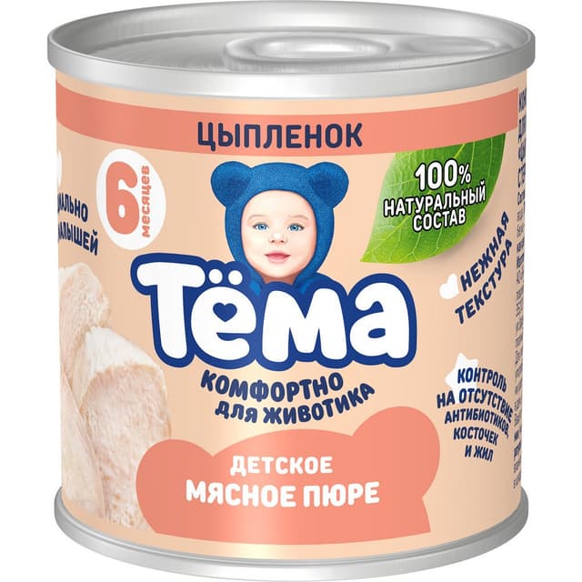 ТЕМА ПЮРЕ 90 Цыпленок ЖБ 1/12