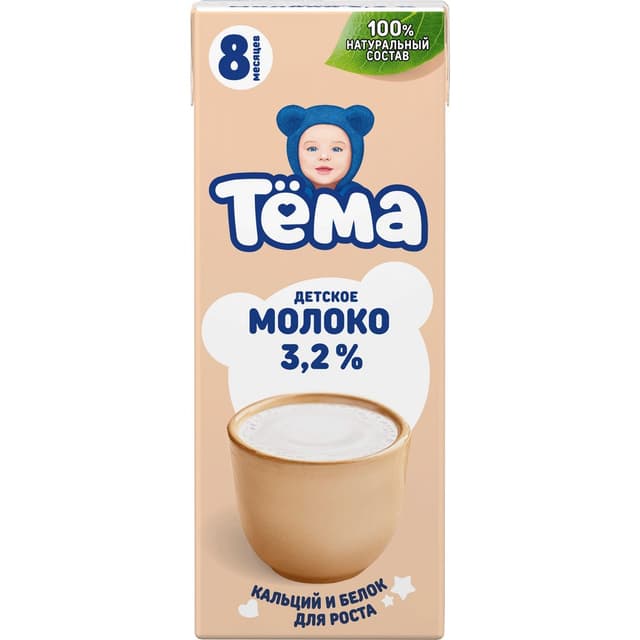 Тема МолокоУП 200 3,2% ТВАslim К18