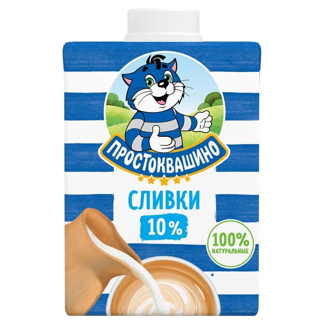 ПРО Сливки УП 10% 500г TBASq K12