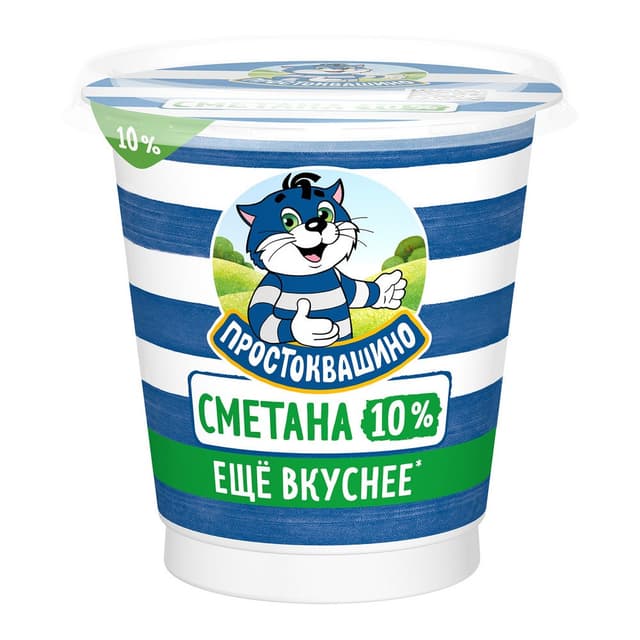 ПРО Сметана 300г 10% Л12