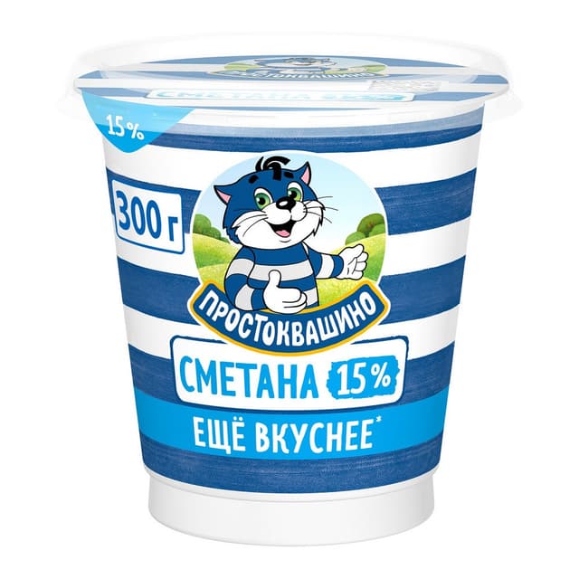 ПРО Сметана 300г 15% Л12