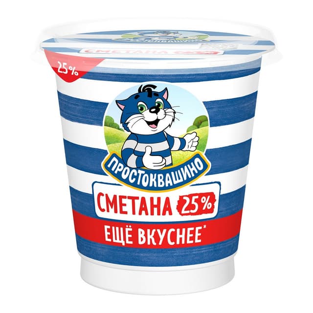 ПРО Сметана 300г 25% Л12