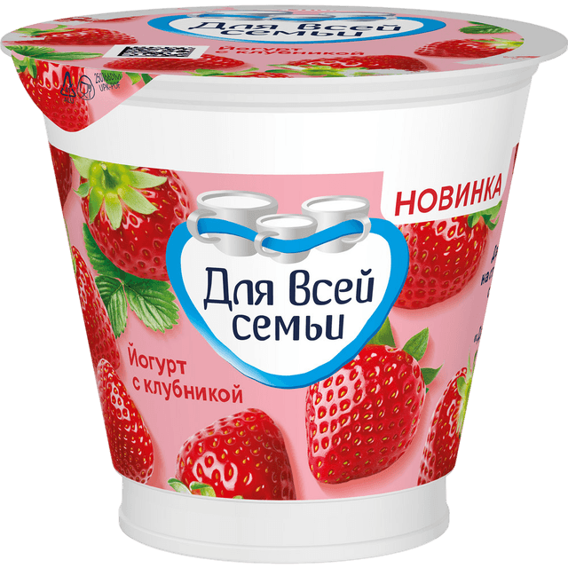 ДВС ЙОГУРТ 220 КЛУБНИКА Л6