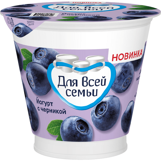 ДВС ЙОГУРТ 220 ЧЕРНИКА Л6