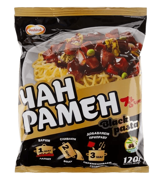 Чан Рамен Блэк паста традиц.корейс.суп-лапша 120гр. 1/20