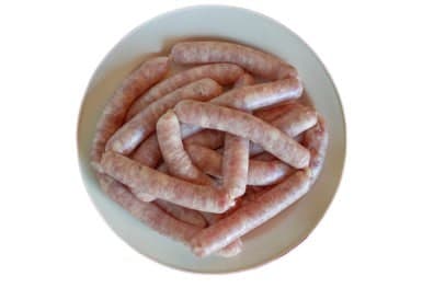 КОЛБАСКИ ДЛЯ ЖАРКИ КУРИНЫЕ ЗАМОРОЖЕННЫЕ 3 КГ