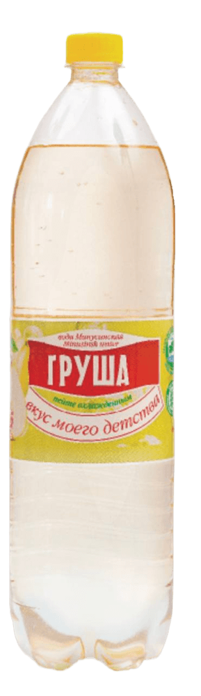 Напиток безалког среднегаз "Груша" 1,5л*6шт