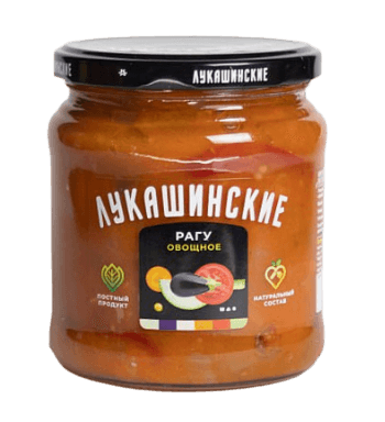 "Лукашинские" Рагу ОВОЩНОЕ по-деревенски 450гр 1/6шт