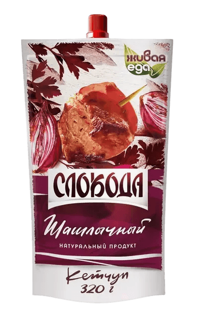 Кетчуп Слобода Шашлычный высш.кат 320г д/п 1/24