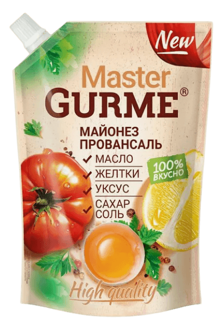 Майонез Master Gurme Провансаль 50,5% 700мл д/п 1/12шт