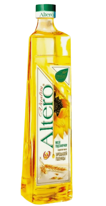 Масло подс. Altero Original раф.дезод.высший сорт,выморож. 0,81л 1/15