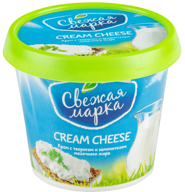Cream Cheese Крем с творогом и з.м.ж. 65% "Свежая марка" 140г стаканчик 1/12