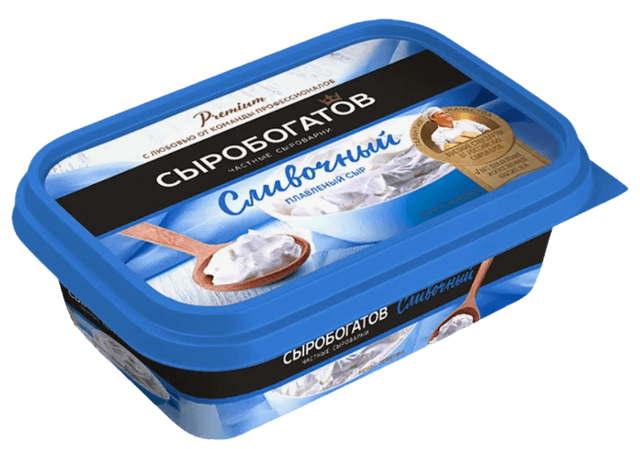 Сыр пл. п/о 200гр "Сыробогатов"Сливочный 1/12шт