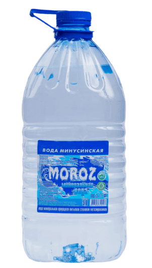 Вода мин природная "Мороз" стол негаз 5л*2шт