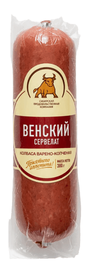 Сервелат Венский в/к вакуум